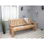 Kathrina Solid Wood Pine Outdoor Bench-717941278