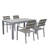 Adlan 4 - Person Patio Dining Set with Rectangular Table-70376040-70376041