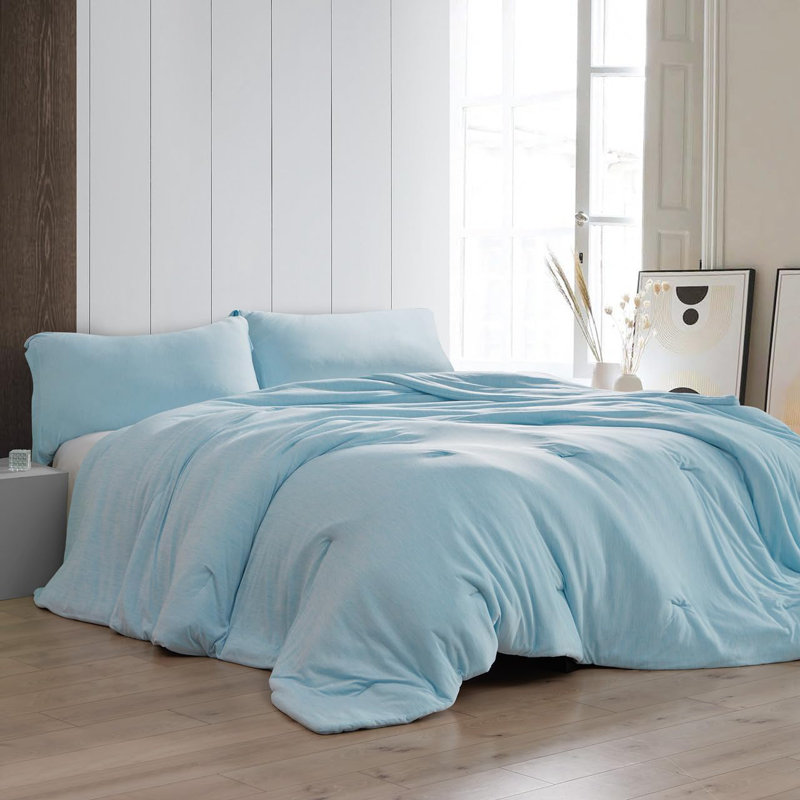 Cooler Than Cool - Coma Inducer Oversized Comforter Set, White, Queen Comforter + 2 Standard Shams