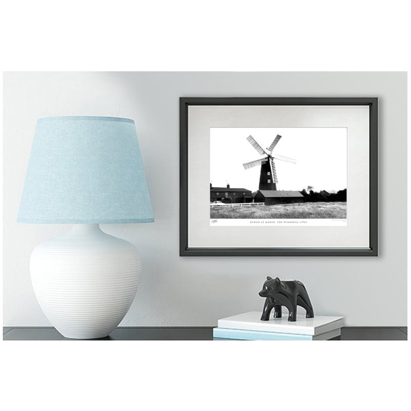 Burgh Le Marsh, The Windmill C1965 - Single Picture Frame Print, 63.3cm H x 83.5cm W x 2.3cm D