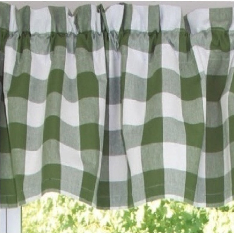 Cantonnière en coton l 6,5 po Anceline