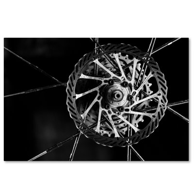«Joden Bike Pièces» par Jason Shaffer, reproduction de photo sur toile tendue