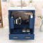 Ensemble de meuble-lavabo simple autoportant en bois avec lavabo en céramique Ordonez, portes à fermeture douce et grand espace de rangement-1674193683