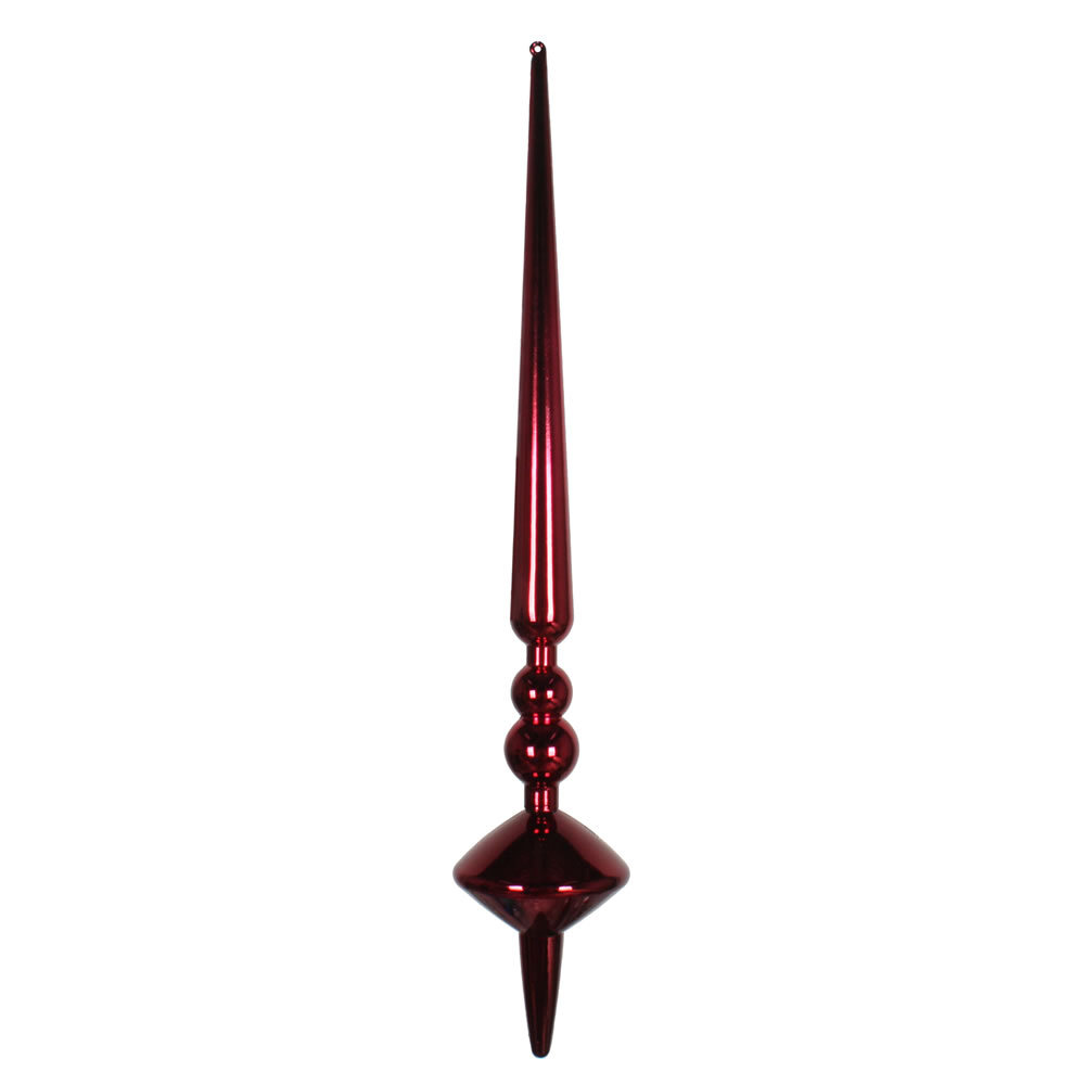 Lehiwa 18" Shatterproof Finial, Wine