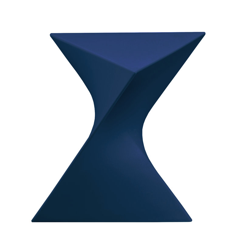 Table d'appoint sculpturale 17 po Leisuremod, Navy Blue, Simple