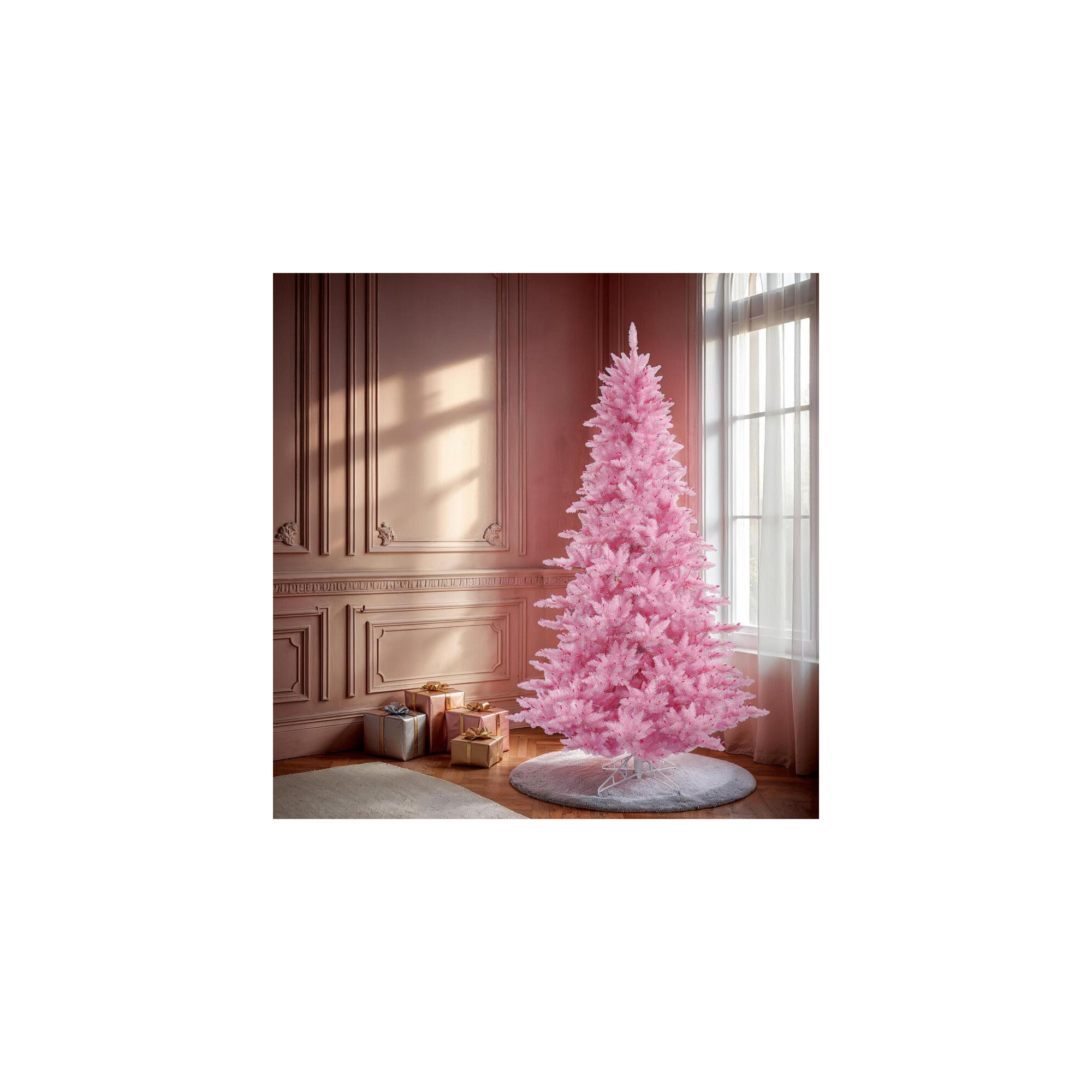 Artificial Fir Christmas Tree, 5.5' H x 42" W