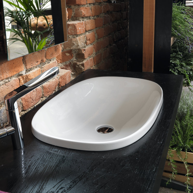 Wild 23.6'' L Bathroom Sink