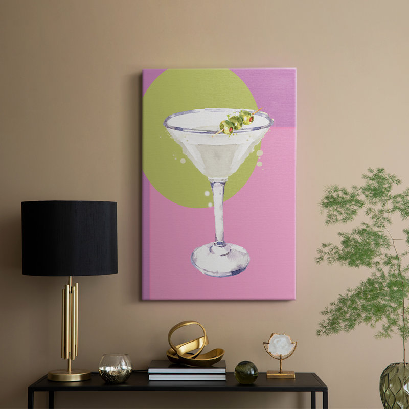 Martini -Gallery Wrapped Cavas, 60" H x 40" W