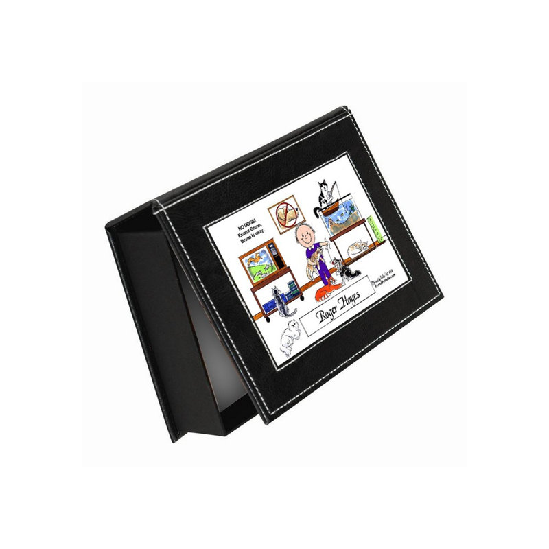 Faux Leather Memory Box