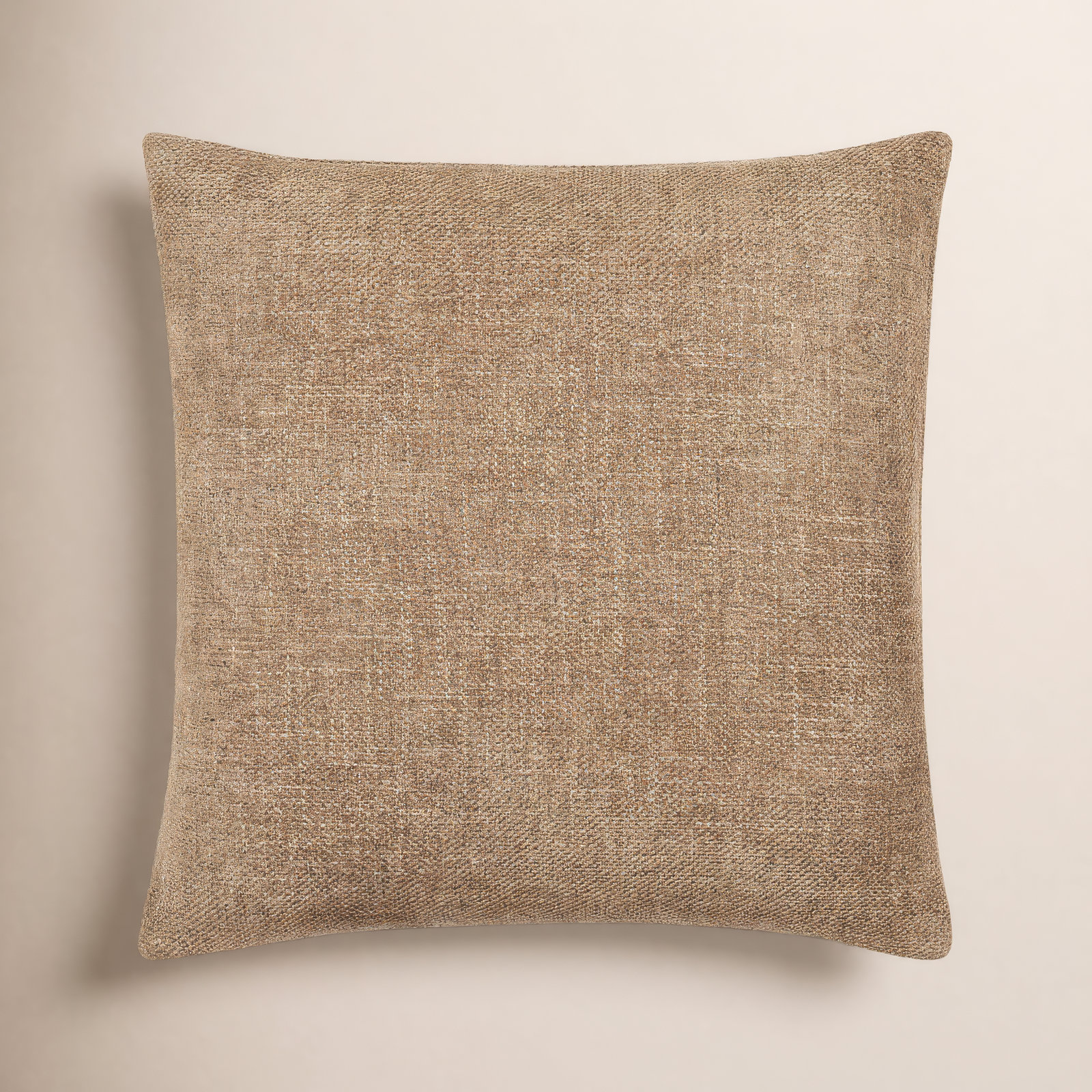 Kamaili Pillow Cover, Pillow Cover Only - No Insert, 20"H x 20"W, Brown
