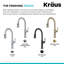 KRAUS Allyn Pull-Down Single Handle Kitchen Faucet-70732942