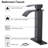 Single-handle Bathroom Faucet with Drain Assembly-101133177