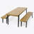 3 Pieces Dining Table Sets