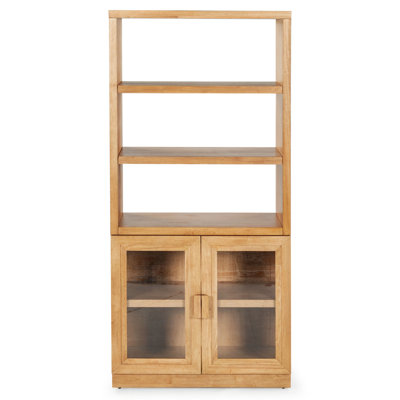 Grenier Glass Cabinet Bookcase