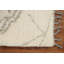 Tapis oriental à poils longs noué à la main 5 x 8 po