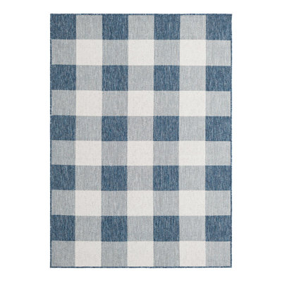 Talih Gingham Indoor / Outdoor Rug