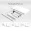Bureau debout à hauteur ajustable en verre Seila, bureau d'ordinateur avec tiroir, port USB et port de type C-1314145702-1314145704