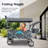 Push & Pull Utility Folding Wagon With Removable Canopy