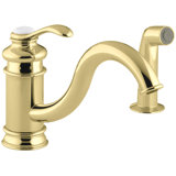 Fairfax Single Hole Kitchen Sink Faucet with 9" Spout