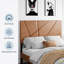 Structure de lit double en métal, lit plateforme carré avec rangement sous le lit, aucun matelas à ressorts requis-2062295472