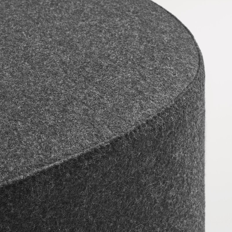 Swole Ottoman, Vesper Charcoal
