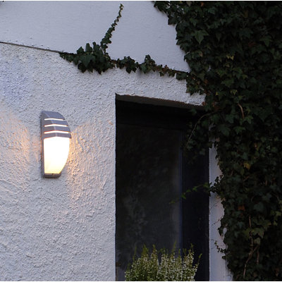 Sedef Grey Outdoor Flush Mount