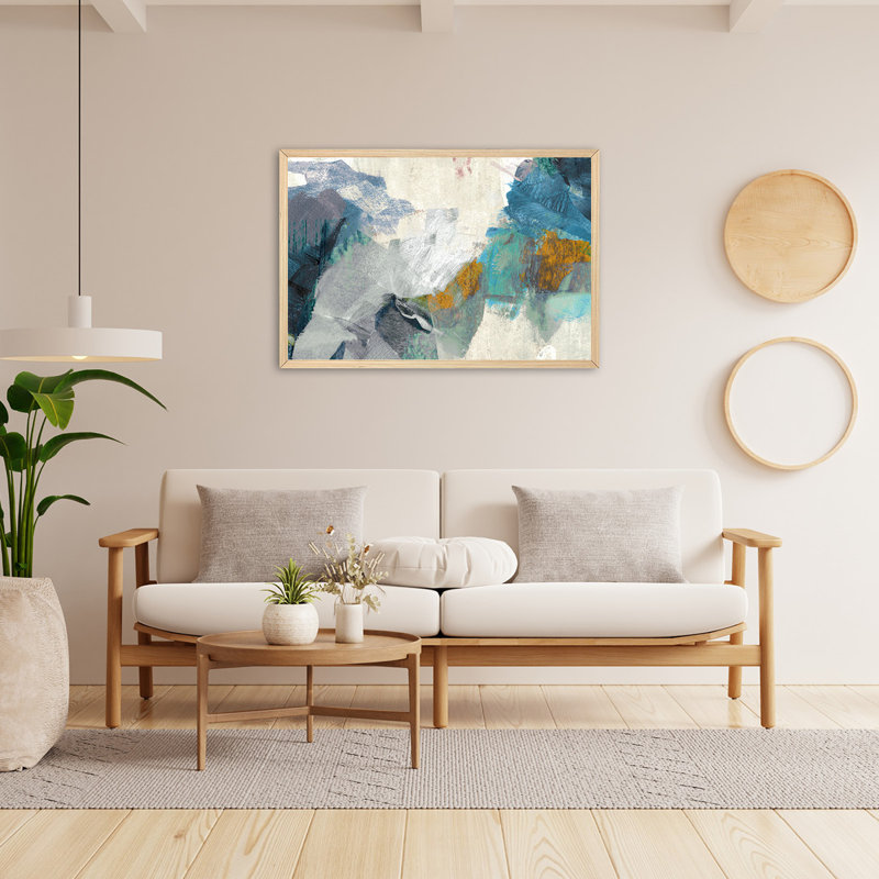 Spring Paint Daub II Abstract Print