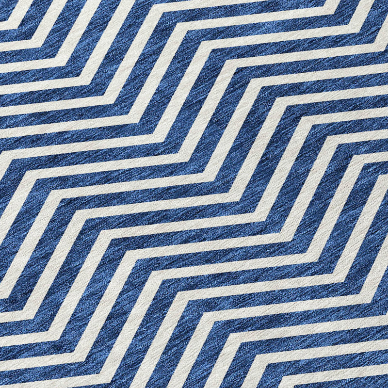 Tapis rond lavable intérieur 8 po