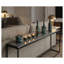 Ensemble de décoration en marbre diamant vert - Collection de 7 pièces en pierre naturelle de luxe avec vases sculpturaux, porte-bougies et porte-diffuseur pour le salon, la chambre à coucher et la salle de bain