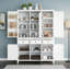 Garde-manger autoportant avec tablettes de porte et plateaux coulissants-721795178