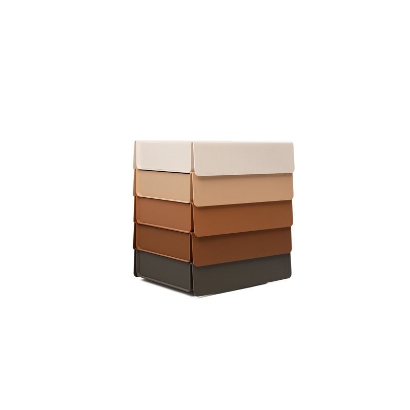 Stack 5 - Drawer Nightstand, Blush Palette