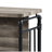 Antique Oak & Sandy Gray Counter Height Table, 38 In. Package Width 35Mm Thick Shelf