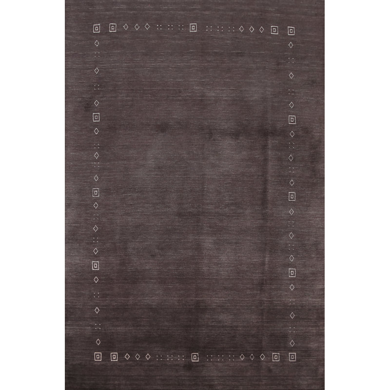 Tapis indien tribal de style Gabbeh 7 x 10