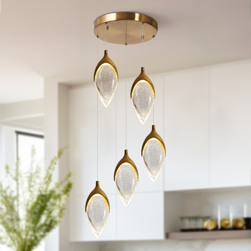 Lustre à 5 lumières Zeinab