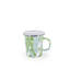 Set of 4 Modern Monet Latte Mugs