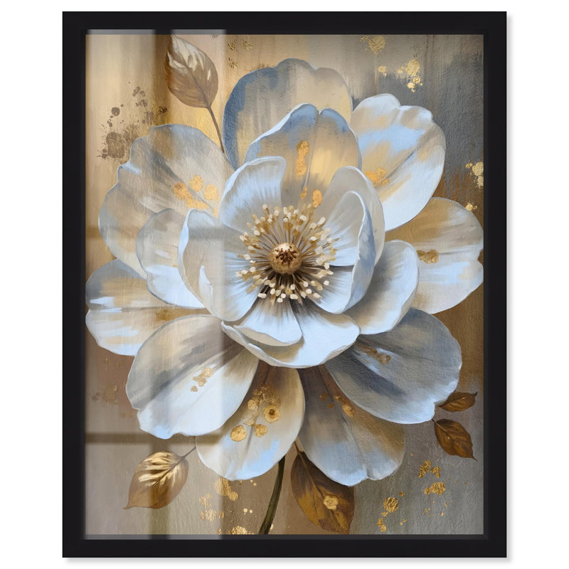 Blooming Elegance, H 46 po x l 37 po, Noir