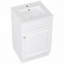 Meuble-lavabo 20 po avec lavabo en céramique, tablette réglable-280361041