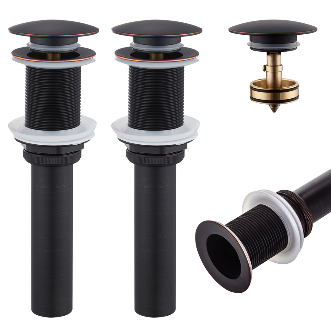 Pop-Up Bathroom Sink Drain (Set of 2) KOKOSIRI 