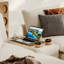 Table de bout modulaire avec rangement et porte-gobelets 15,3 po Colbey-649647281