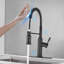 Robinet de cuisine tactile avec douchette extractible-126278787