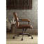Chaise de bureau pivotante avec base 5 étoiles