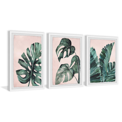 Sciotodale " Palmera Triptych " 3 - Pieces Painting Print