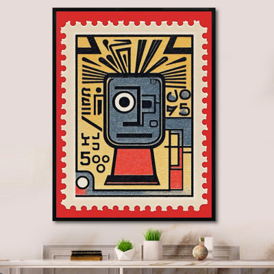 «Retro Stamp Tribute to Keith I», reproduction sur toile