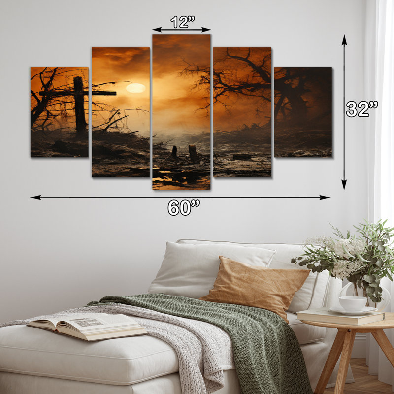 Impression sur toile - 5 panneaux