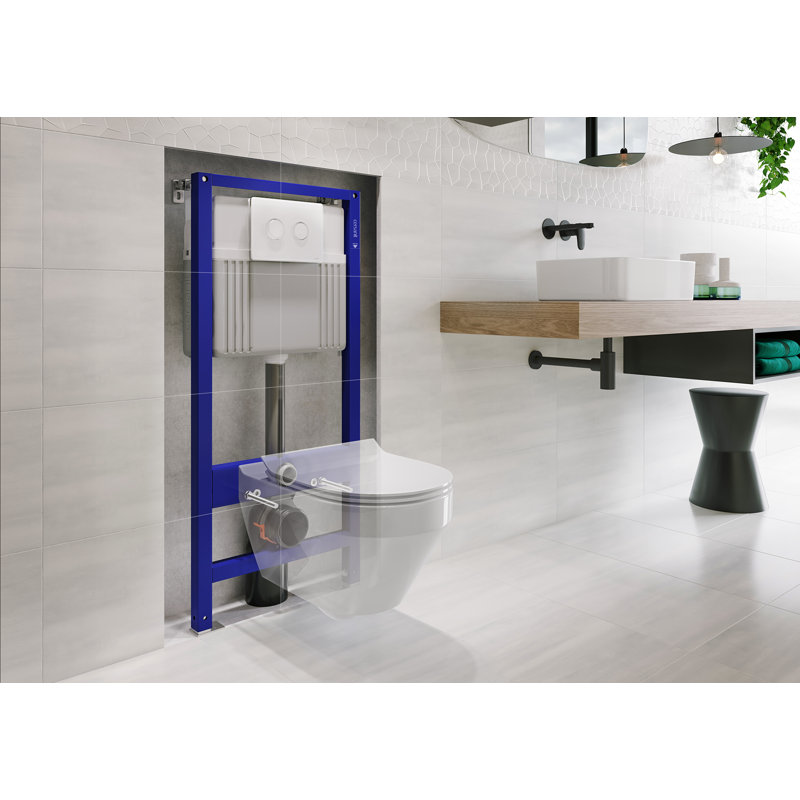 Cersanit 5L LPF Wall Mounted Frame (Seat Not Included)