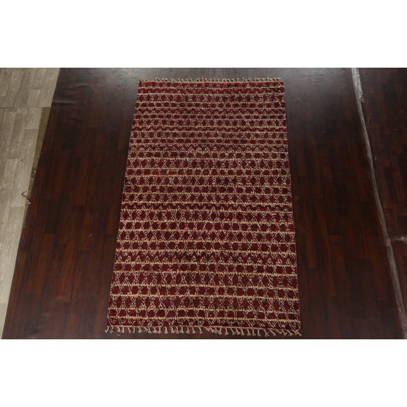 One-of-a-Kind Area Rug Red