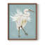 Heron Plumage III, reproduction encadrée - bois massif-687395668-687395669