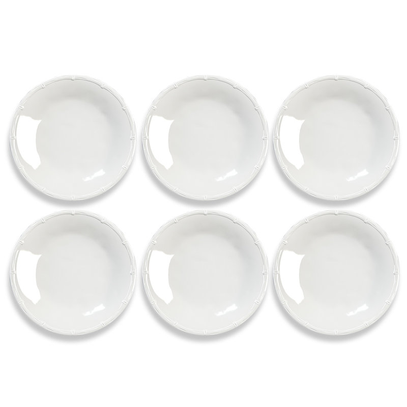 Assiette à salade en mélamine 8,5 po Allamon, ensemble de 6
