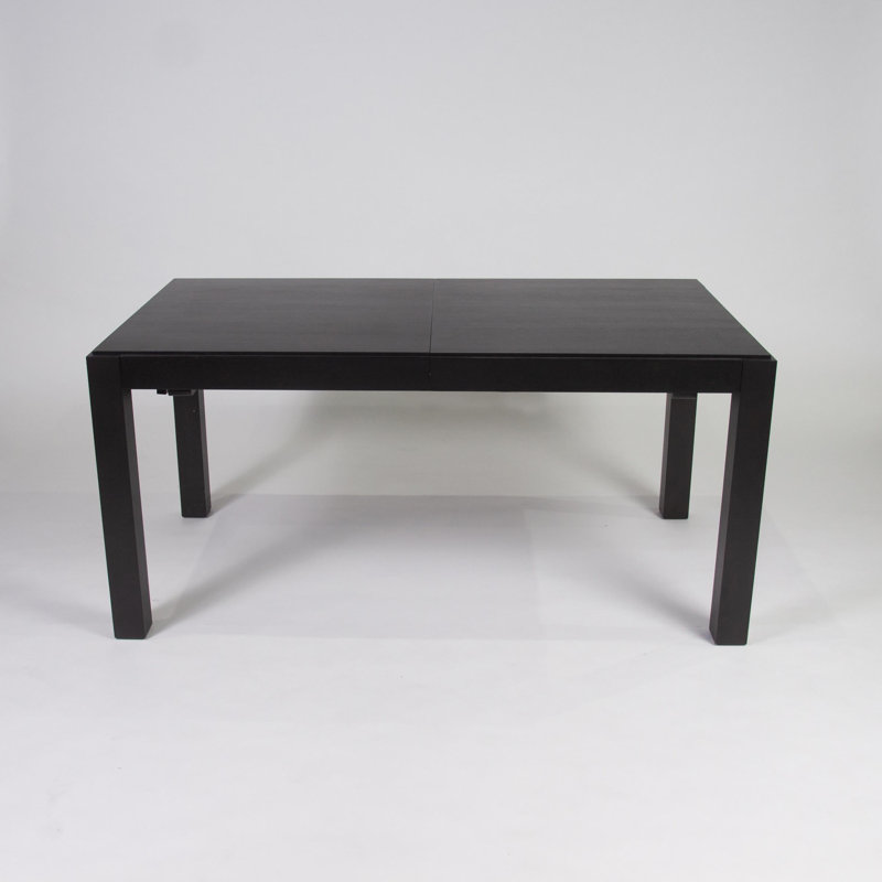 Aayushi Rectangular 200 Cm L x 90 Cm W Dining Table, Black, H75 x L200 x W90cm