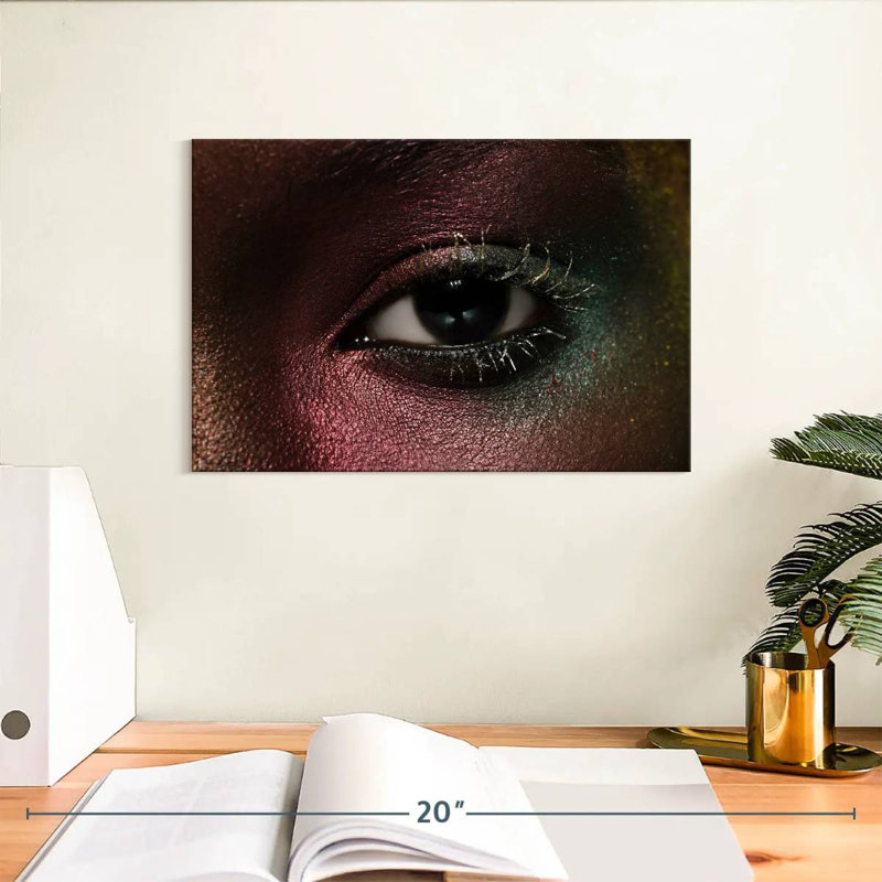 Shuttleworth Dramatic Eye Makeup, 8" H x 12" W